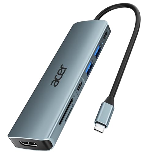 Acer USB C Hub, 7 in 1