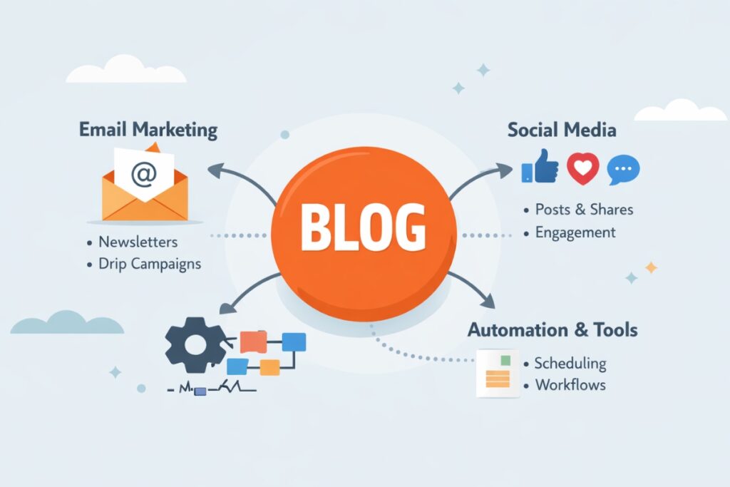Blogging as the foundation of a content marketing ecosystem in 2026