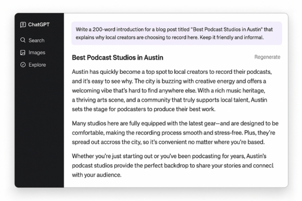 Humanize AI generated content