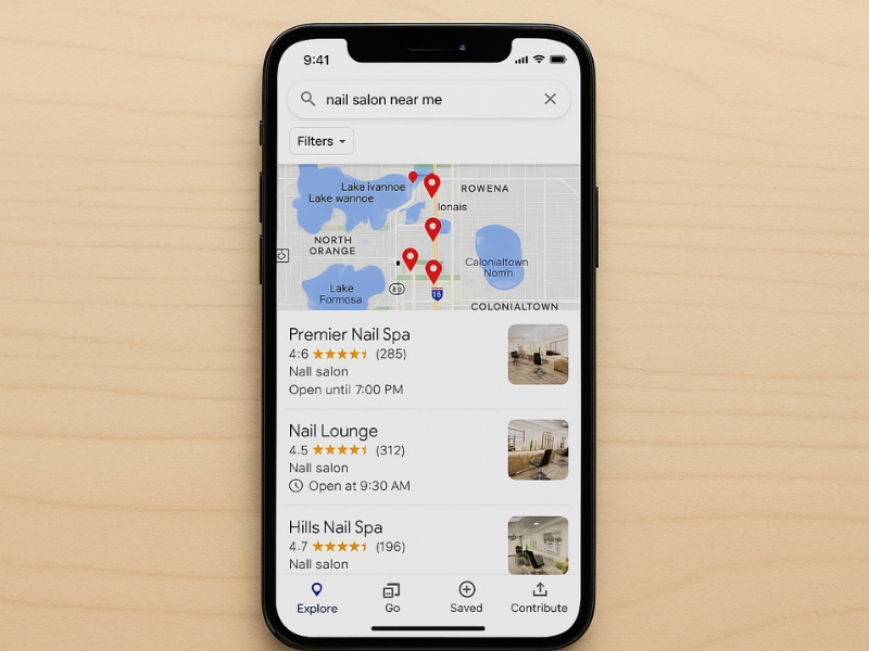 google maps for business