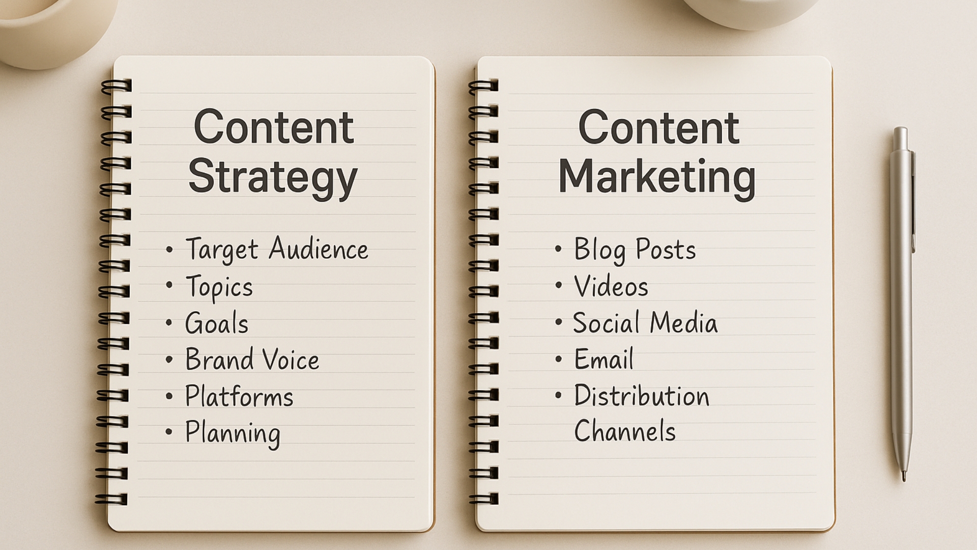 Content Strategy vs Content Marketing: Key Differences