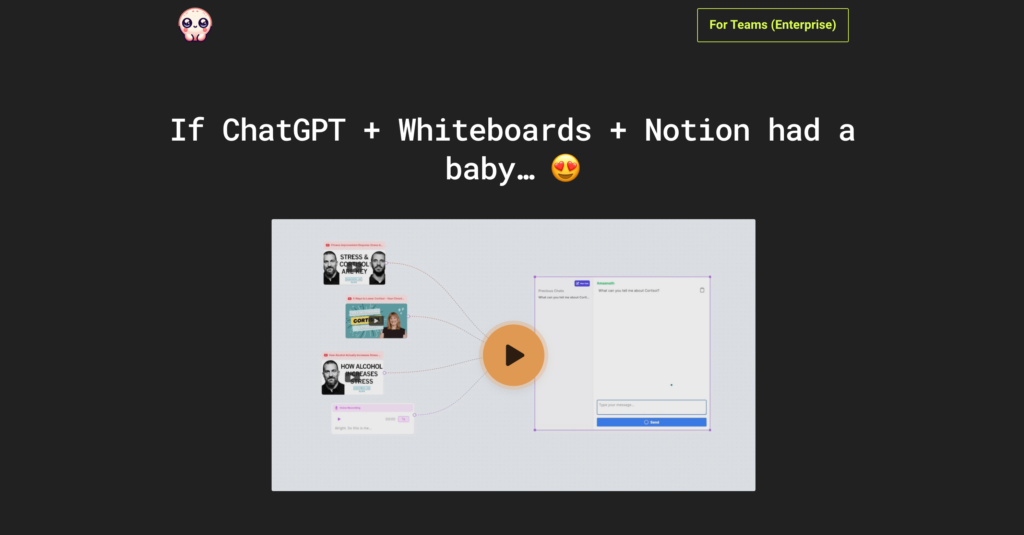 poppai website homepage with a poppyai screenshot