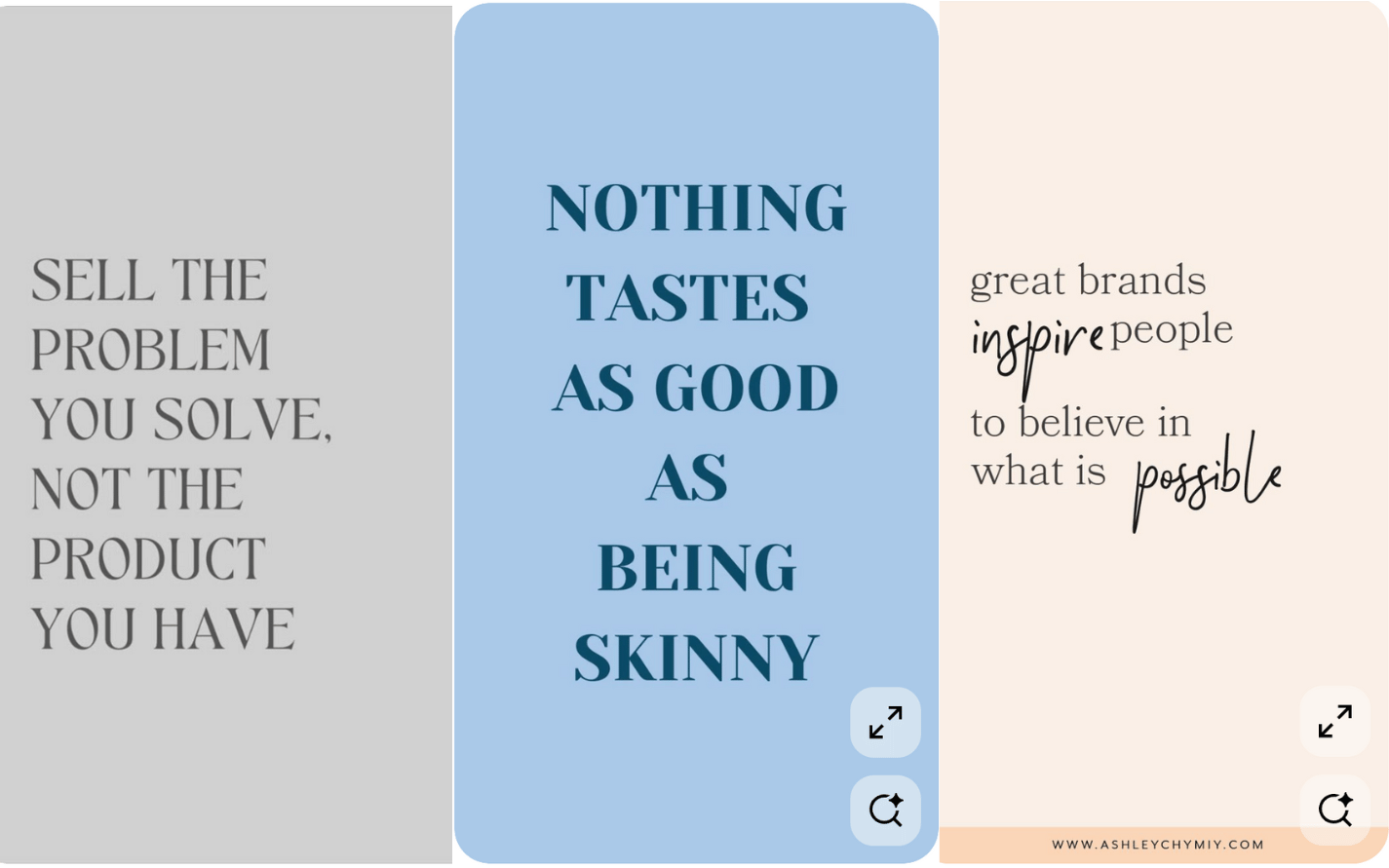 quote or engagement pin examples