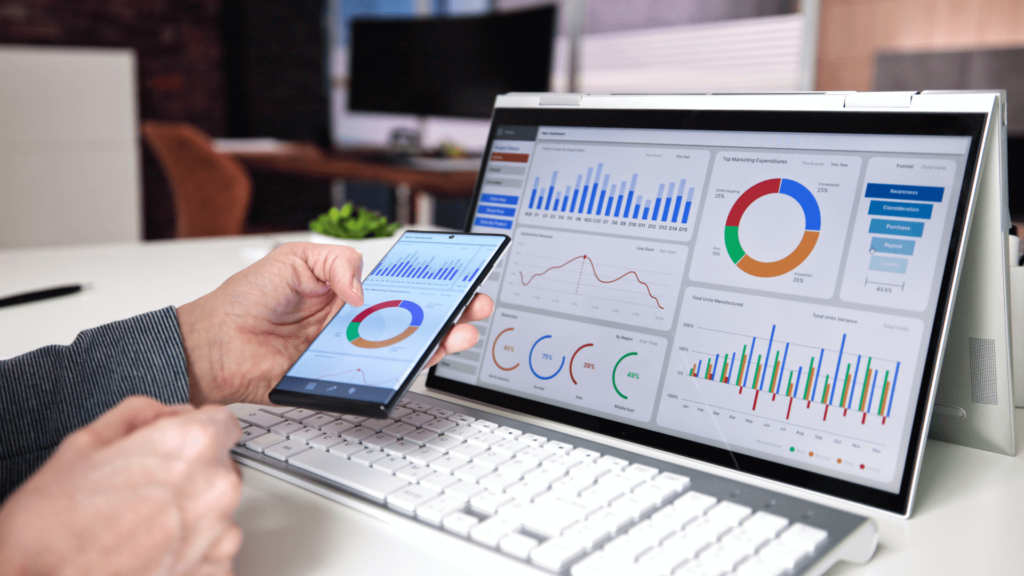 website analytics dashboard